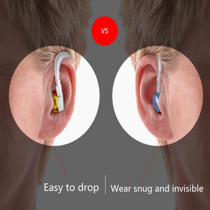 Wireless Stealth Rechargeable Hearing Aid For The Elderly Deaf - Hearing Aids by buy2fix | Online Shopping UK | buy2fix