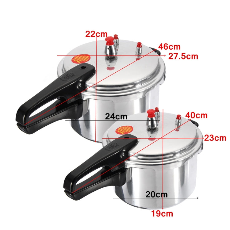Household Aluminum Pressure Cooker Electric Pressure Cooker Suitable for Gas Stove, Type:22cm Single Use Bottom - Home & Garden by buy2fix | Online Shopping UK | buy2fix