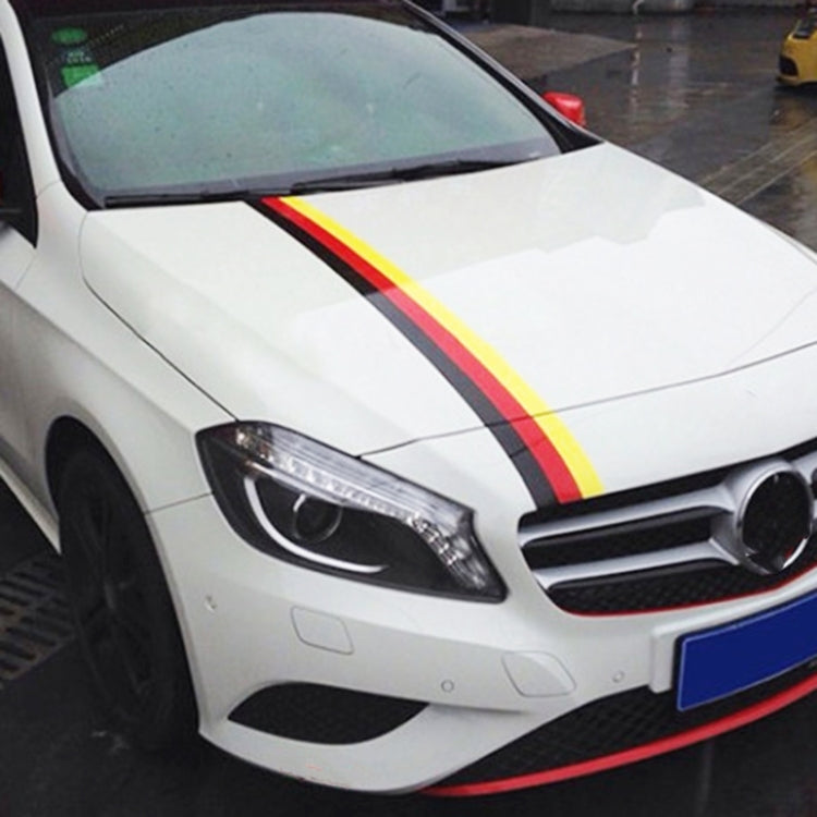 Flag Striped Car Hood Vinyl Sticker Body Decal(germany) - Decorative Sticker by buy2fix | Online Shopping UK | buy2fix