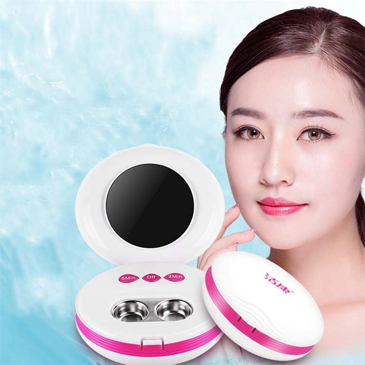 Jie Kang Contact Lens Cleaner and Contact Lens Automatic Cleaning Machine Box(Girlish Pink) - Home & Garden by buy2fix | Online Shopping UK | buy2fix