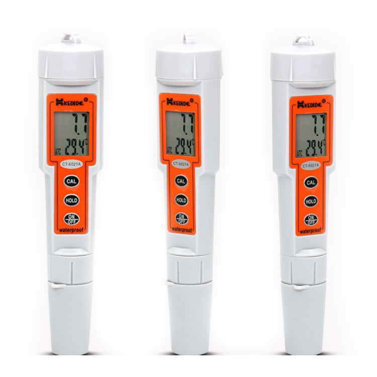 Kedida CT6322 PH Conductivity Temp Meter Portable LCD Digital Water Testing Measurement Pen - Consumer Electronics by buy2fix | Online Shopping UK | buy2fix