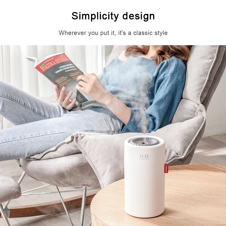 750ml Large Capacity Air Humidifier USB Rechargeable Wireless Ultrasonic Aroma Essential Oil Diffuser(Grey) - Home & Garden by buy2fix | Online Shopping UK | buy2fix