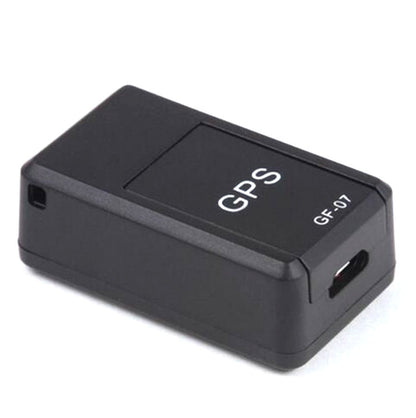 GF07 Locator Mini GPS Tracking Strong Magnetic Positioning Adsorption Anti Lost Device Voice Control Recordable(Black) - In Car by buy2fix | Online Shopping UK | buy2fix