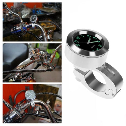 Motorcycle Bike Modified Handlebar Clock Watch(Black) - In Car by buy2fix | Online Shopping UK | buy2fix