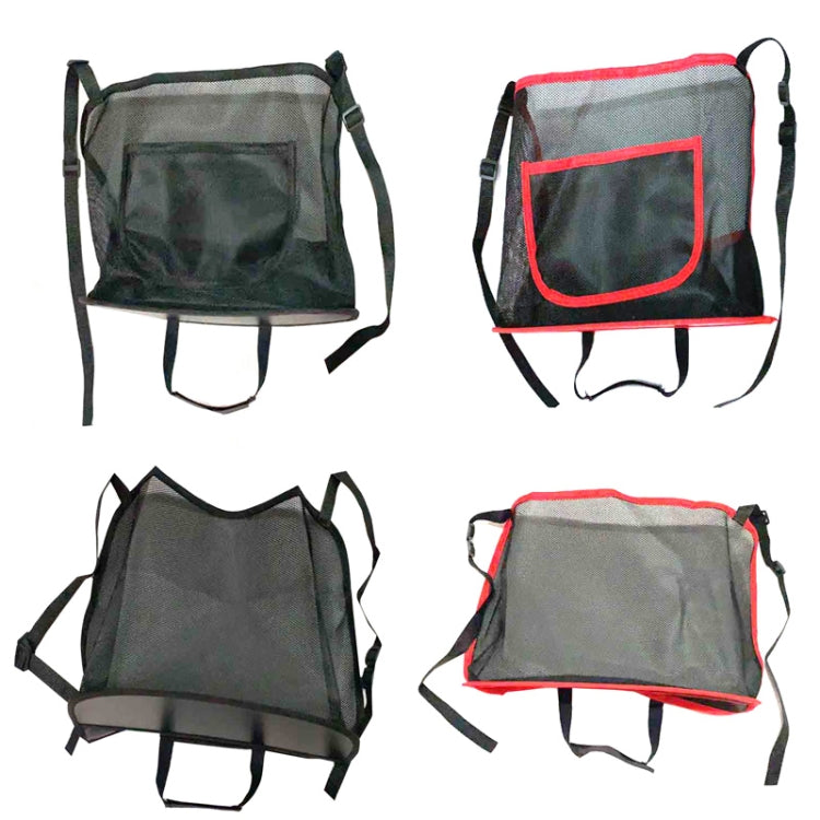 3 PCS Car Seat Hanging Storage Bag, Style:With Pocket(Black) - In Car by buy2fix | Online Shopping UK | buy2fix