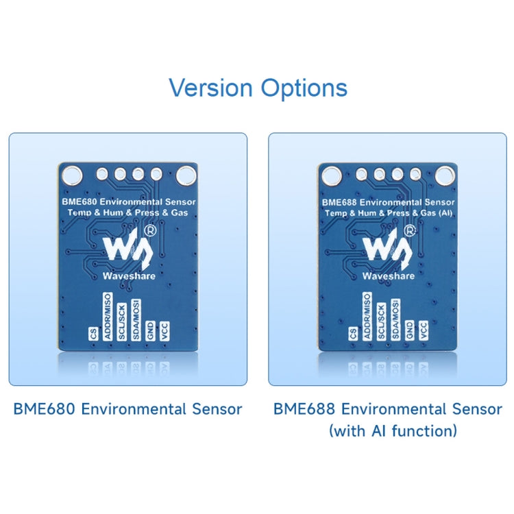 Waveshare BME688 Environmental Sensor Supports Temperature / Humidity / Barometric Pressure / Gas Detection - Consumer Electronics by Waveshare | Online Shopping UK | buy2fix