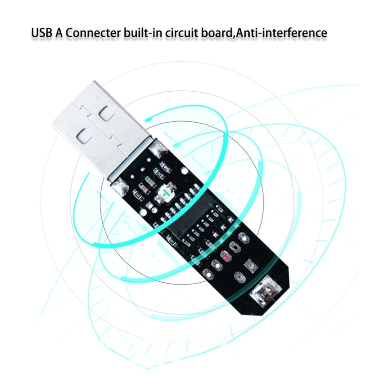 USB Switch Cable Keyboard Mouse Custom Shortcut Keys, Style:3 Switches - Other by buy2fix | Online Shopping UK | buy2fix