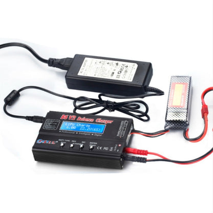 HTRC B6 V2 Balance Charger Intelligent Model Airplane Lithium Battery Charger, EU Plug - Toys & Hobbies by HTRC | Online Shopping UK | buy2fix