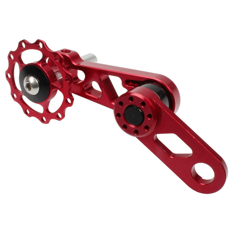 Litepro Folding Bike Guide Wheel LP Oval Chainring Chain Zipper Rear Derailleur Chain(Red) - Outdoor & Sports by Litepro | Online Shopping UK | buy2fix