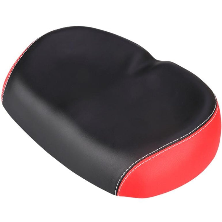 Bicycle Seat Mountain Bike Seat Cushion Shock Absorption no Nose Saddle Riding Equipment(Red) - Outdoor & Sports by buy2fix | Online Shopping UK | buy2fix