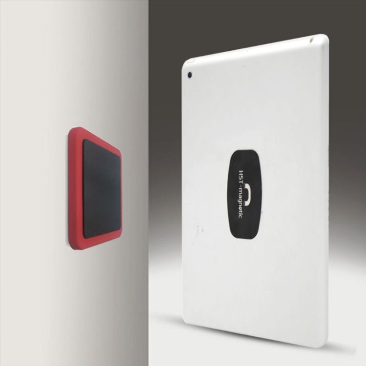 Wall-mounted iPad Magnetic Adsorption Universal Sticker Mobile Phone Wall Bracket(Red A) - Hand-Sticking Bracket by buy2fix | Online Shopping UK | buy2fix