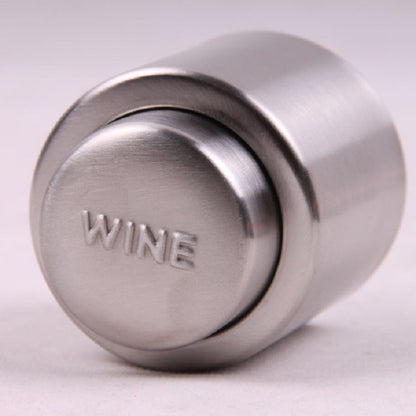 Push Stainless Steel Red Wine Stopper Champagne Stopper, Style:Red Wine Stopper - Home & Garden by buy2fix | Online Shopping UK | buy2fix