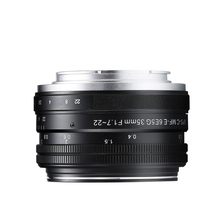 LIGHTDOW 35mm F1.7 E-Mount Manual Fixed Focus Lens for Sony - Camera Accessories by LIGHTDOW | Online Shopping UK | buy2fix