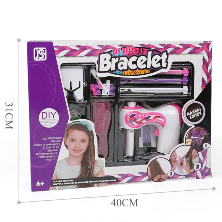 Children Hair Tie Electric Toy Three-Strand Hair Braid Machine - Pretend Play Toys by buy2fix | Online Shopping UK | buy2fix