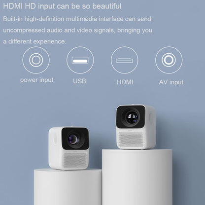 T2 Free Wanbo Projector 1920x1080 150 Lumens Home Ultra HD LED Projector - Consumer Electronics by Xiaomi | Online Shopping UK | buy2fix