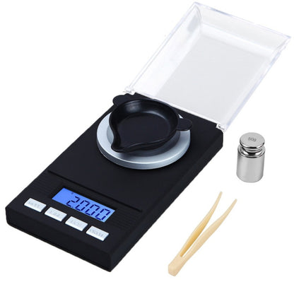 10g/0.001g High-Precision Portable Jewelry Scale  Mini Electronic Scale Precision Carat Electronic Scale - Jewelry Scales by buy2fix | Online Shopping UK | buy2fix