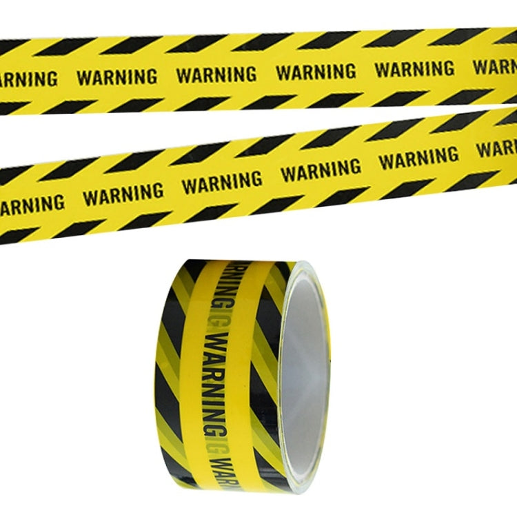 3 PCS Floor Warning Social Distance Tape Waterproof & Wear-Resistant Marking Warning Tape(Twill Warning) - Warning Sticker by buy2fix | Online Shopping UK | buy2fix