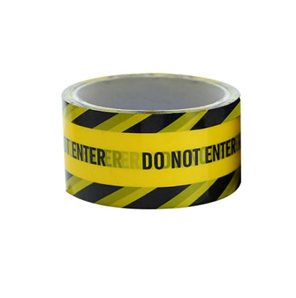 3 PCS Floor Warning Social Distance Tape Waterproof & Wear-Resistant Marking Warning Tape(Twill Warning) - Warning Sticker by buy2fix | Online Shopping UK | buy2fix