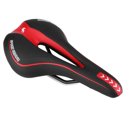 YAFEE YF-1018 Mountain Bike Saddle Bicycle Riding Saddle Bicycle Saddle(Black White) - Bicycle Saddle by YAFEE | Online Shopping UK | buy2fix