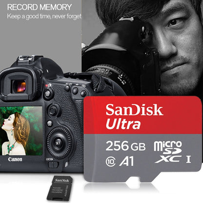 SanDisk A1 Monitoring Recorder SD Card High Speed Mobile Phone TF Card Memory Card, Capacity: 64GB-100M/S - Micro SD Card by SanDisk | Online Shopping UK | buy2fix