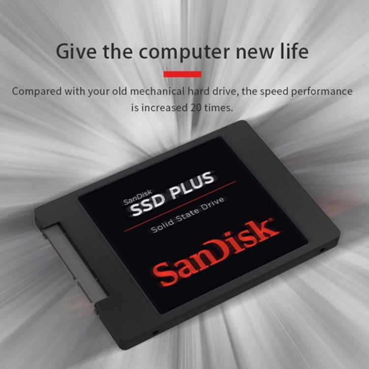 SanDisk SDSSDA 2.5 inch Notebook SATA3 Desktop Computer Solid State Drive, Capacity: 240GB - Computer & Networking by SanDisk | Online Shopping UK | buy2fix