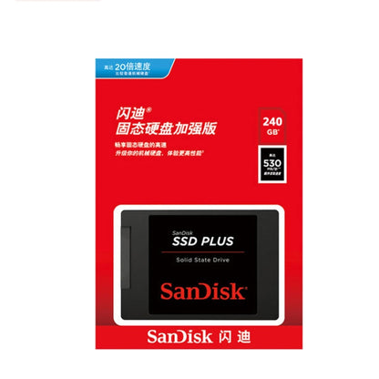 SanDisk SDSSDA 2.5 inch Notebook SATA3 Desktop Computer Solid State Drive, Capacity: 480GB - Computer & Networking by SanDisk | Online Shopping UK | buy2fix