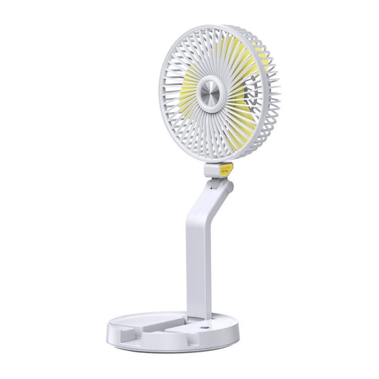 FF-996 Desktop Folding Table Lamp Fan Student Dormitory Desktop USB Mute Fan(Upgraded Version-White) - Electric Fans by buy2fix | Online Shopping UK | buy2fix