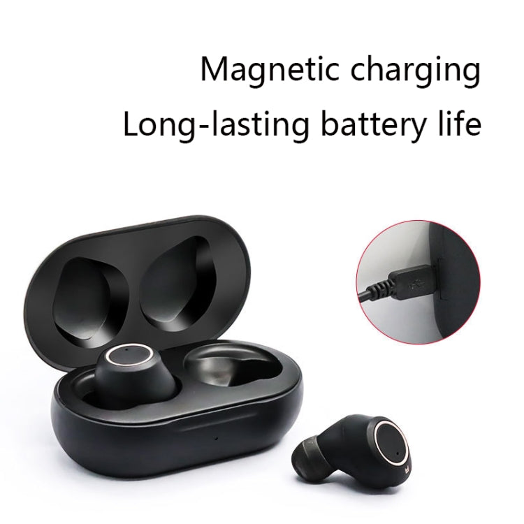 GM-305 Binaural Magnetic Rechargeable Hearing Aid Wireless Elderly Voice Amplifier(Black) - Hearing Aids by buy2fix | Online Shopping UK | buy2fix
