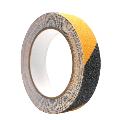 Sands Anti-Slip Tape Ground Sticking Line Wear-Resistant Stair Step Warning Tape Black Yellow 2.5cm x 5m - Reflective Material by buy2fix | Online Shopping UK | buy2fix