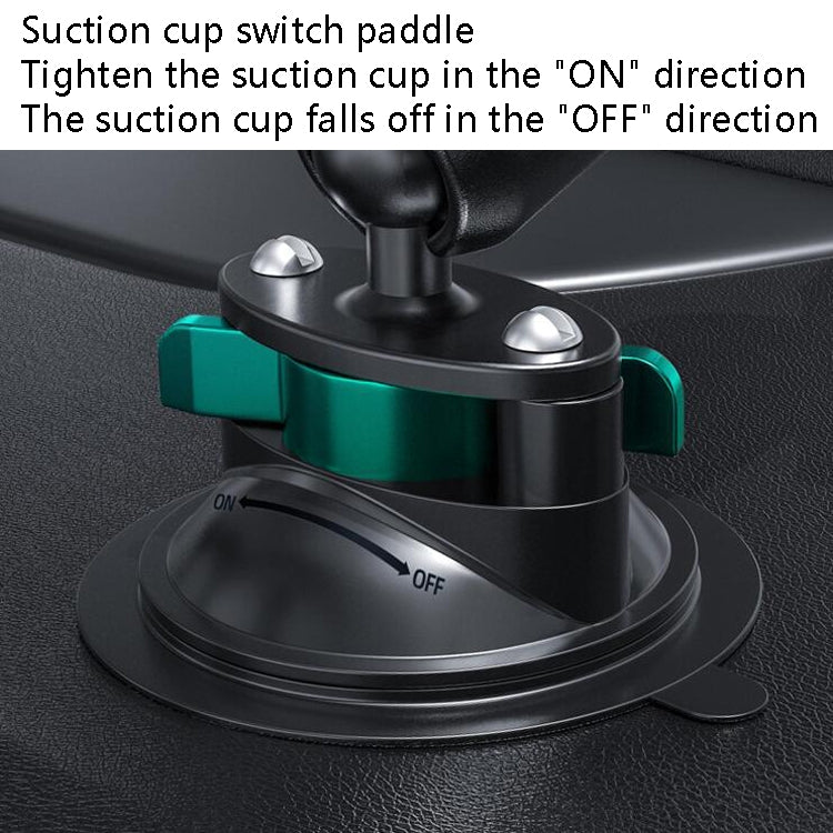 Bus Truck Mobile Phone Bracket Suction Cup Car Mobile Phone Bracket(Folding Flat Back Clip) - Car Holders by buy2fix | Online Shopping UK | buy2fix