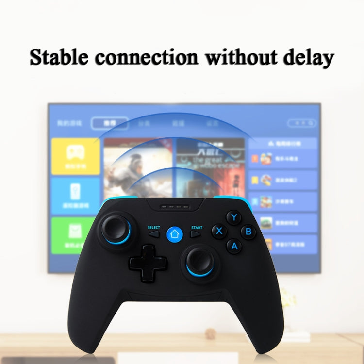 CX-X1  2.4GHz + Bluetooth 4.0 Wireless Game Controller Handle For Android / iOS / PC / PS3 Single Handle (Blue) - Gamepads by buy2fix | Online Shopping UK | buy2fix