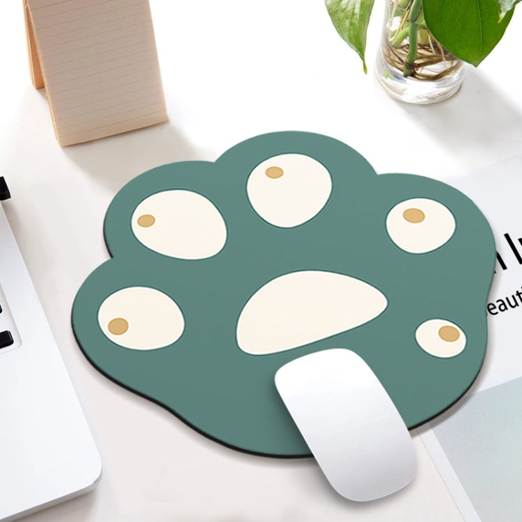 3 PCS XH12 Cats Claw Cute Cartoon Mouse Pad, Size: 280 x 250 x 3mm(Green) - Mouse Pads by buy2fix | Online Shopping UK | buy2fix