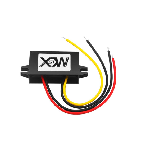 XWST DC 12/24V To 5V Converter Step-Down Vehicle Power Module, Specification: 12V to 5V 3A Small Rubber Shell -  by buy2fix | Online Shopping UK | buy2fix