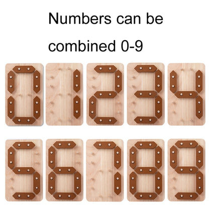 Addition and Subtraction Learning Blocks Early Education Puzzle Enlightenment Building Board(Numbers 0-9) - Math Toys by buy2fix | Online Shopping UK | buy2fix