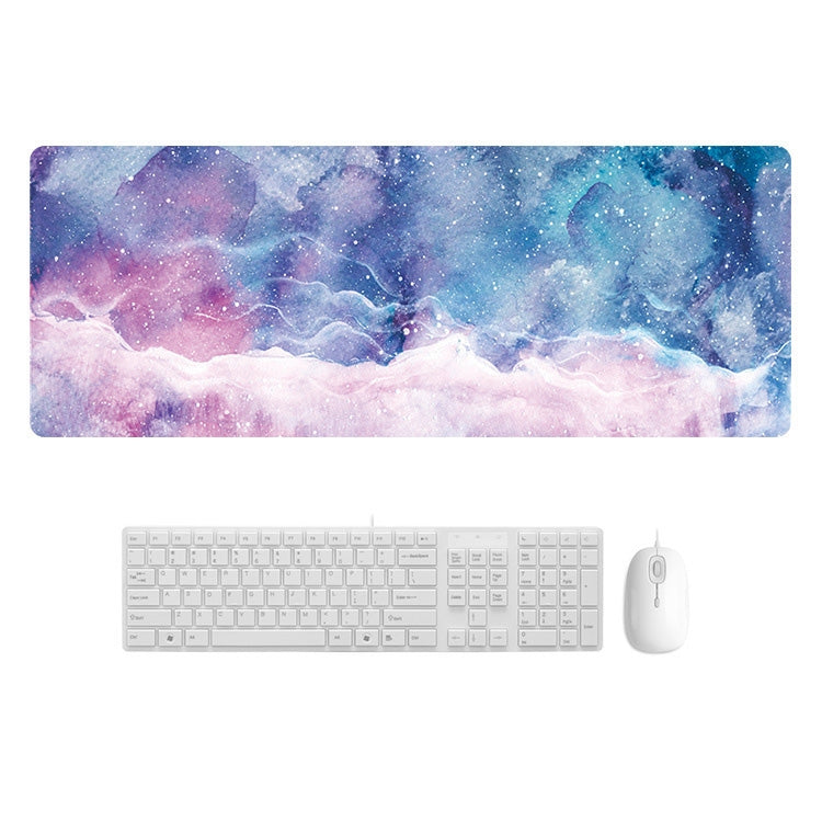 300x800x3mm Marbling Wear-Resistant Rubber Mouse Pad(Cool Starry Sky Marble) - Mouse Pads by buy2fix | Online Shopping UK | buy2fix