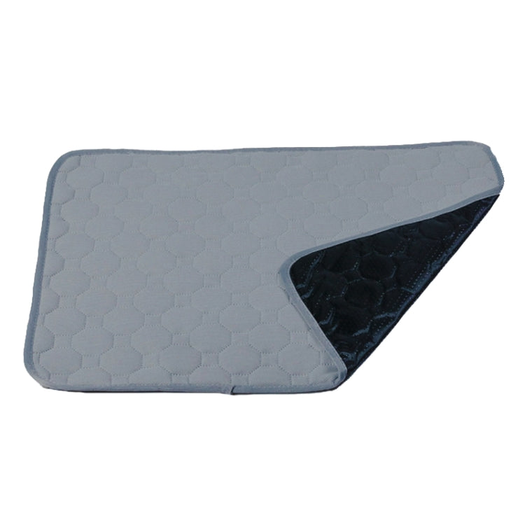 67x50cm Car Pet Injection Pad Waterproof Pad Cat Dog Sofa Waterproof Diapholic Carpet Water Absorbing Pad(Light Grey) - Seat Accessories by buy2fix | Online Shopping UK | buy2fix