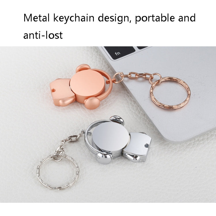 Y01 Metal Musician Car Cartoon Style U Disk, Capacity: 16GB(Silver) - USB Flash Drives by buy2fix | Online Shopping UK | buy2fix