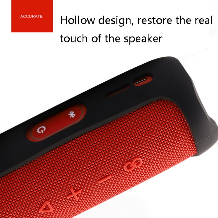 JBA-F5 Bluetooth Speaker Case Environmentally Friendly Silicone Protective Shell for JBL Flip 5(Black) - Protective Case by buy2fix | Online Shopping UK | buy2fix