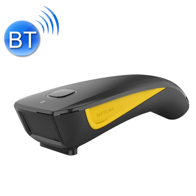 NETUM C750 Wireless Bluetooth Scanner Portable Barcode Warehouse Express Barcode Scanner, Model: C750 Two-dimensional - Barcode Scanner by NETUM | Online Shopping UK | buy2fix