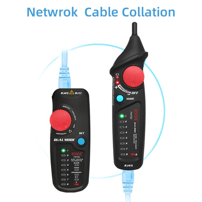 BSIDE FWT82 Analog And Digital Dual-Mode Anti-Interference Intelligent Line Finder Network Cable Tracker - Lan Cable and Tools by BSIDE | Online Shopping UK | buy2fix