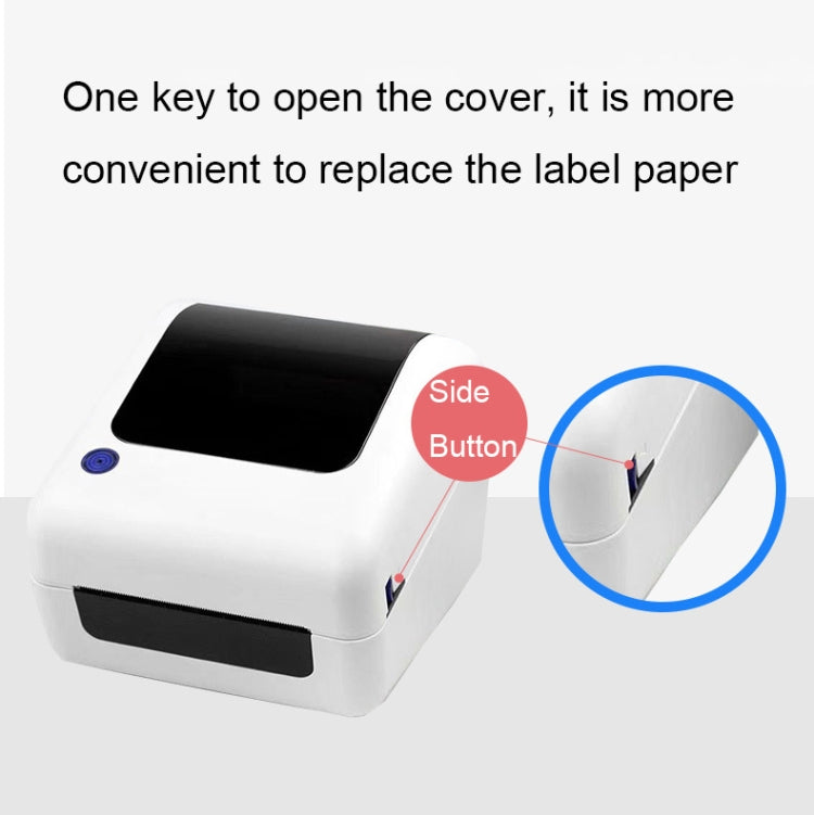 100mm Express Order Printer Thermal Self-adhesive Label Printing Machine, Style:IP486BT(AU Plug) - Consumer Electronics by buy2fix | Online Shopping UK | buy2fix