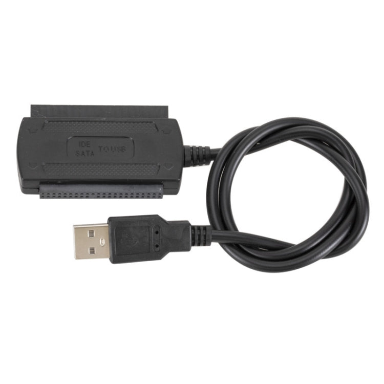 YP009 Three-Purpose USB to IDE/SATA Easy Drive Cable Hard Disk Drive Data Cable with Power Supply(EU Plug Set) - USB to IDE / SATA by buy2fix | Online Shopping UK | buy2fix