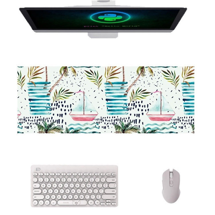 800x300x2mm  Office Learning Rubber Mouse Pad Table Mat(7 Flamingo) - Mouse Pads by buy2fix | Online Shopping UK | buy2fix