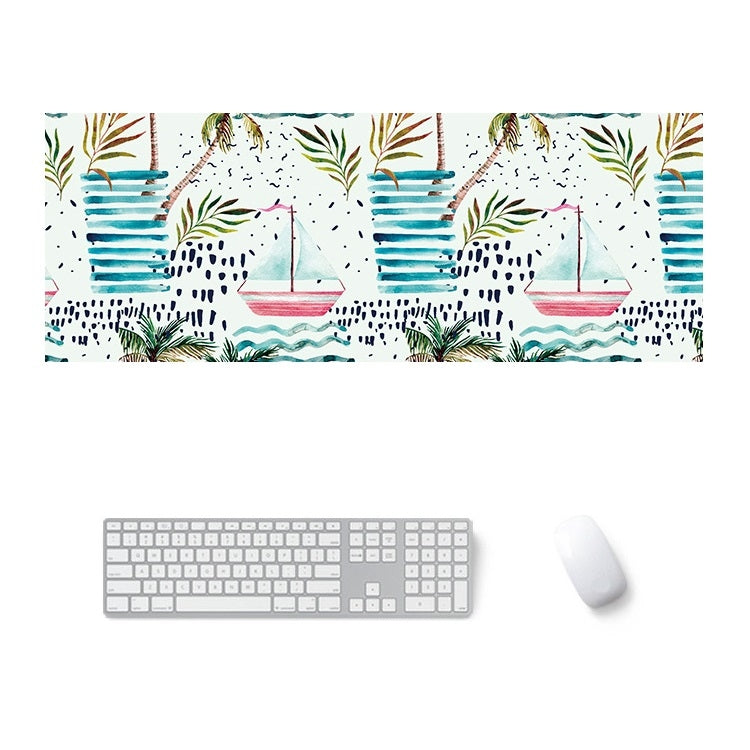 800x300x5mm Office Learning Rubber Mouse Pad Table Mat(14 Tropical Rainforest) - Mouse Pads by buy2fix | Online Shopping UK | buy2fix