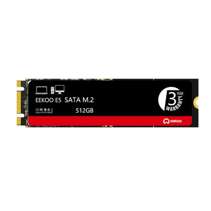 Eekoo E5 M.2 SATA Solid State Drives for Desktops / Laptops, Capacity: 512G - External Solid State Drives by eekoo | Online Shopping UK | buy2fix