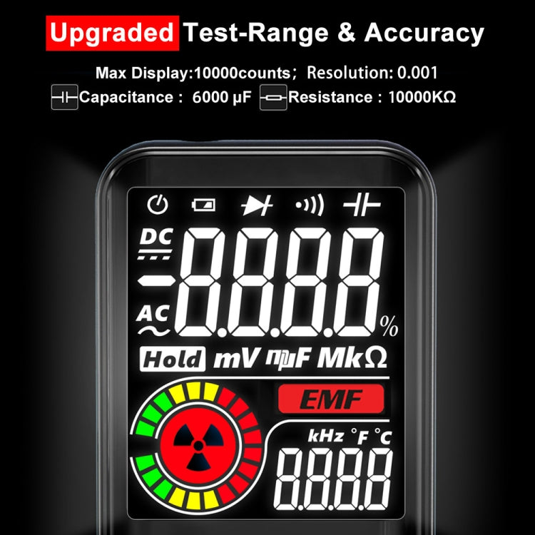 BSIDE S20 Intelligent Large Screen Electromagnetic Radiation Multimeter Tester - Consumer Electronics by BSIDE | Online Shopping UK | buy2fix