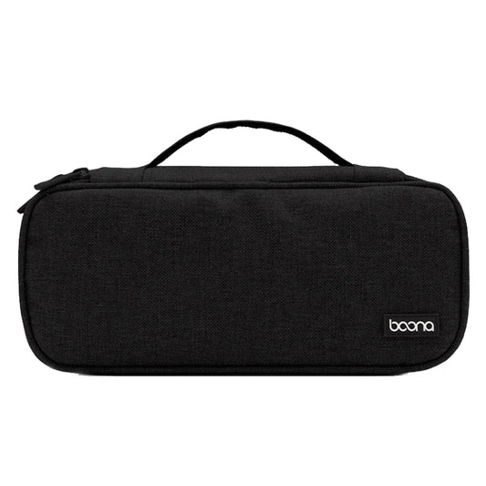 Baona BN-B002 Laptop Power Cable Digital Storage Bag Charger Accessories Storage Bag(Black) - Digital Storage Bag by buy2fix | Online Shopping UK | buy2fix