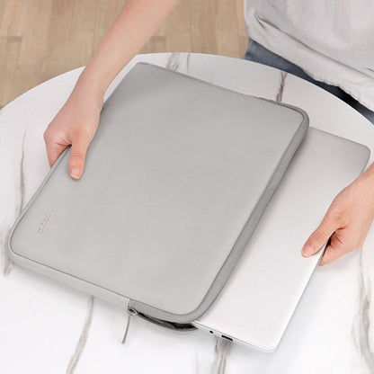Baona BN-Q001 PU Leather Laptop Bag, Colour: Mint Green + Power Bag, Size: 13/13.3/14 inch - 14.1 inch by Baona | Online Shopping UK | buy2fix