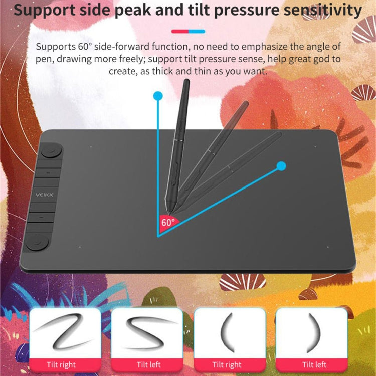 VEIKK VK1060PRO Digital Tablet Hand-Painted Board Electronic Drawing Board Can Connected To Mobile Phone - Consumer Electronics by VEIKK | Online Shopping UK | buy2fix