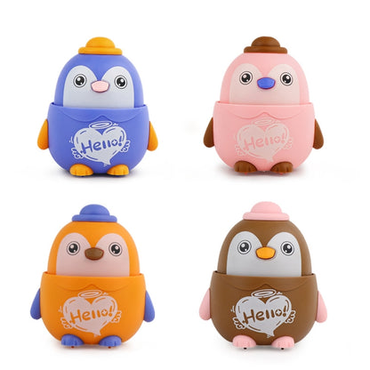 3 PCS Children Animal Press Crawling Toy Car, Random Color Delivery, Specification: Small Penguin - Electronic Pets by buy2fix | Online Shopping UK | buy2fix